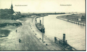 wejście do portu, 1902